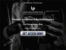 Tablet Screenshot of limitlesspractice.com